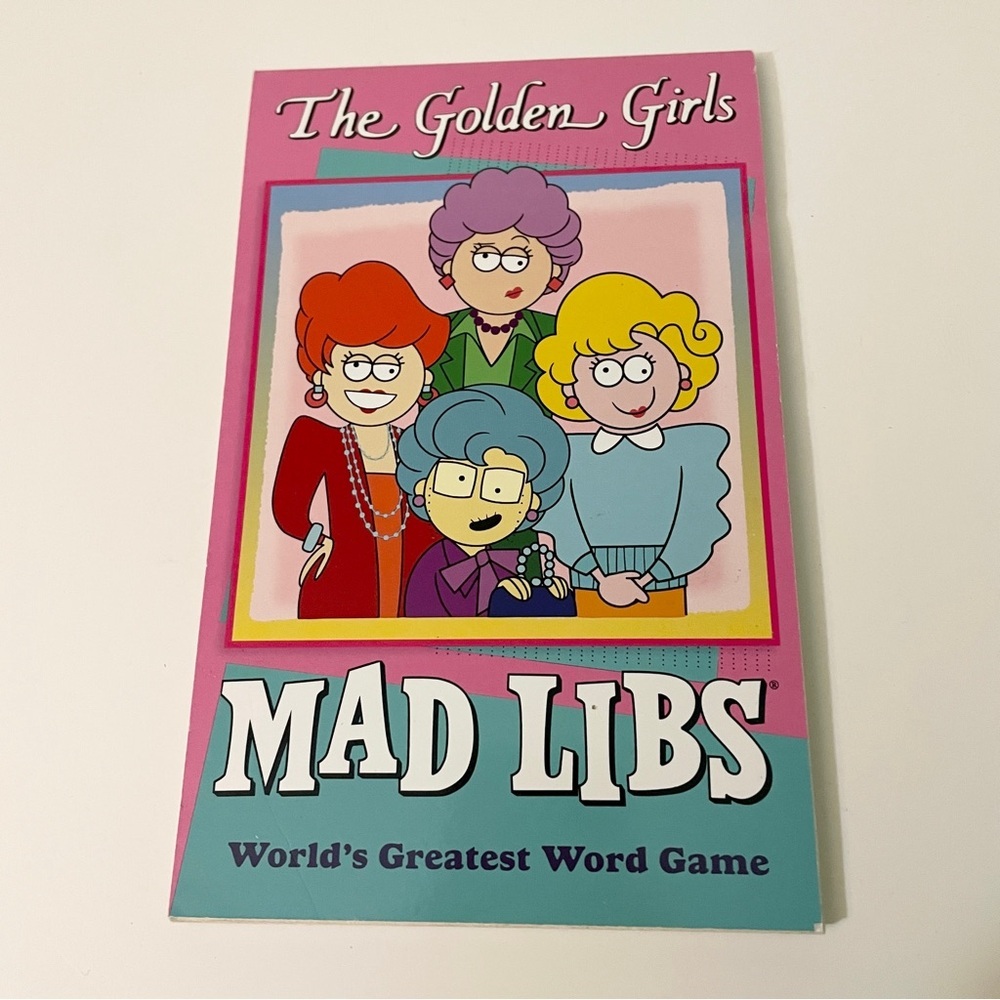 The Golden Girls Mad Libs Activity Book
